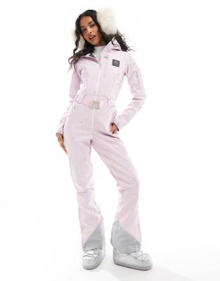 OOSC - Chic - Combinaison de ski à étoiles - Rose