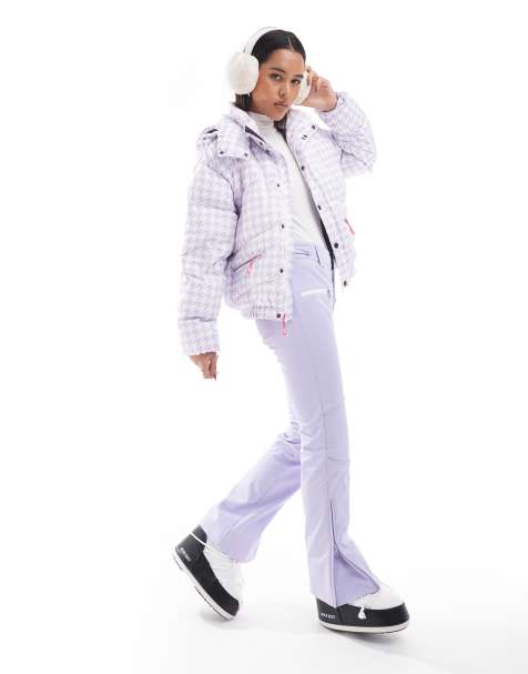 OOSC - Chic - Ski-broek in lavendel paars - view 1