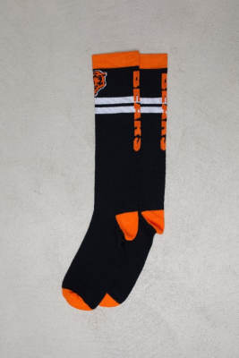 Oosc Chicago Bears -  X Nfl Ski / Snowboard Sock In Black