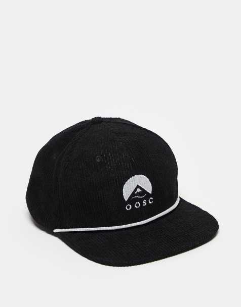 OOSC Classic corduroy cap in black - view 1