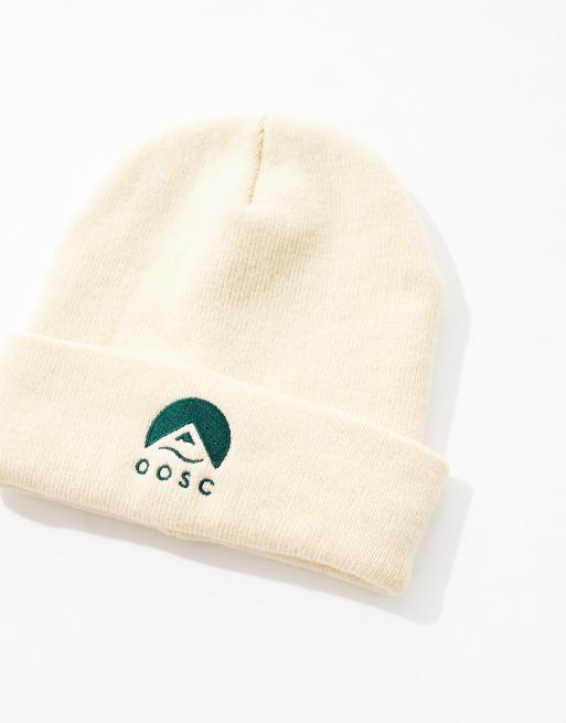OOSC - Classique - Ski-beanie in 'desert sand' beige, 2 van 3