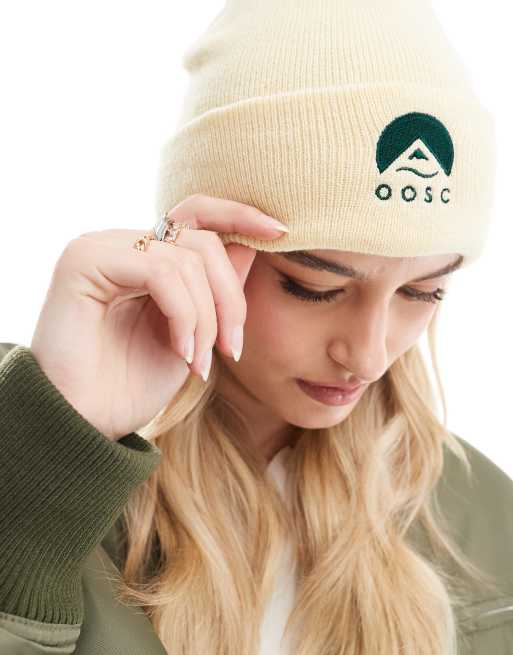 OOSC - Classique - Ski-beanie in 'desert sand' beige, 3 van 3
