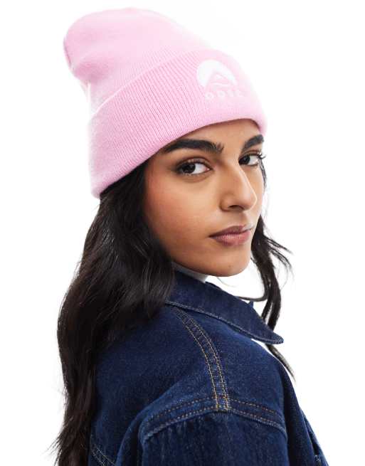 OOSC Classique ski beanie in dusky pink