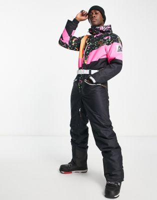 OOSC Clueless unisex ski suit in black