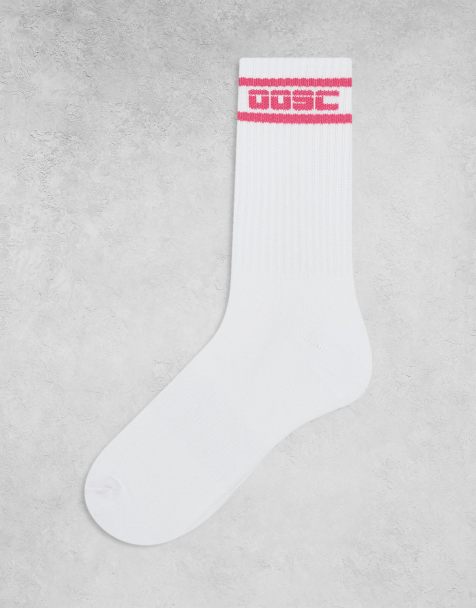 OOSC – Crew-Socken in Rosa mit „OOSC“-Print - view 1