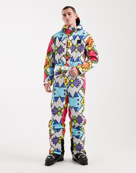 OOSC Day tripper ski suit - men's in multi - view 1