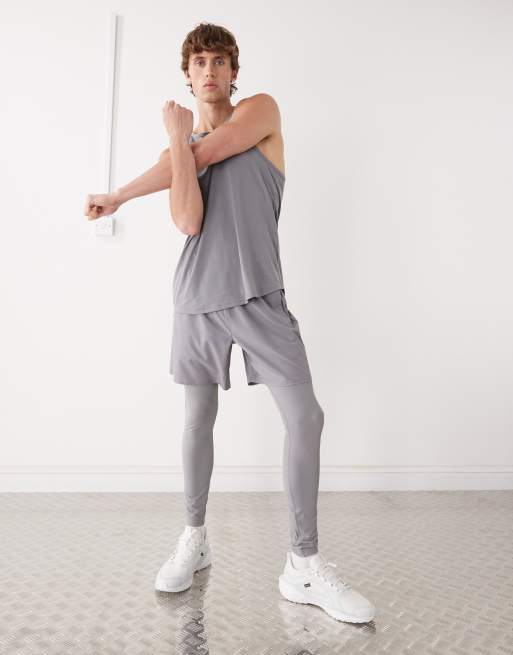 OOSC – Elite Activewear – Leggings in Grau, 2 von 5