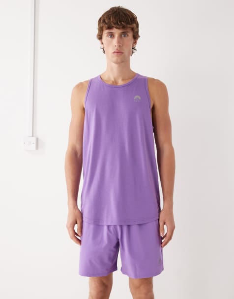 OOSC Elite activewear shorts in purple