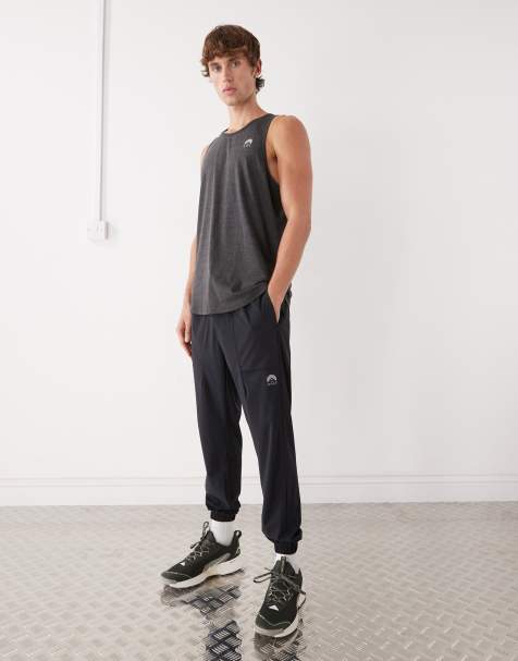 OOSC Elite everyday activewear joggers - black in black - view 1
