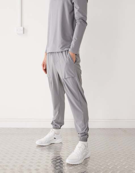 OOSC Elite everyday activewear joggers in grey - view 1