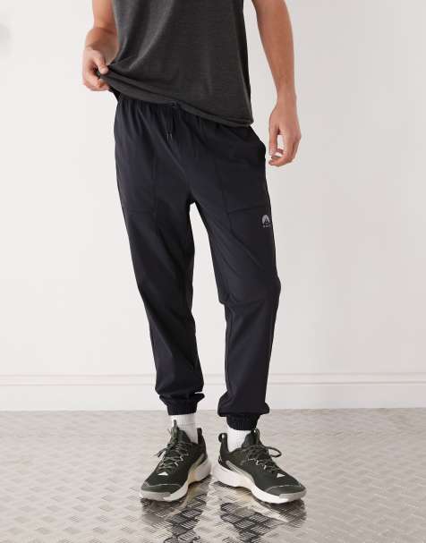 Pantaloni Cargo Sportivi Da Uomo, Jogging Con Tasche, Coulisse, Comodi Per Tempo Libero, Nero