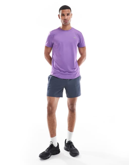 OOSC Elite gym t-shirt in purple