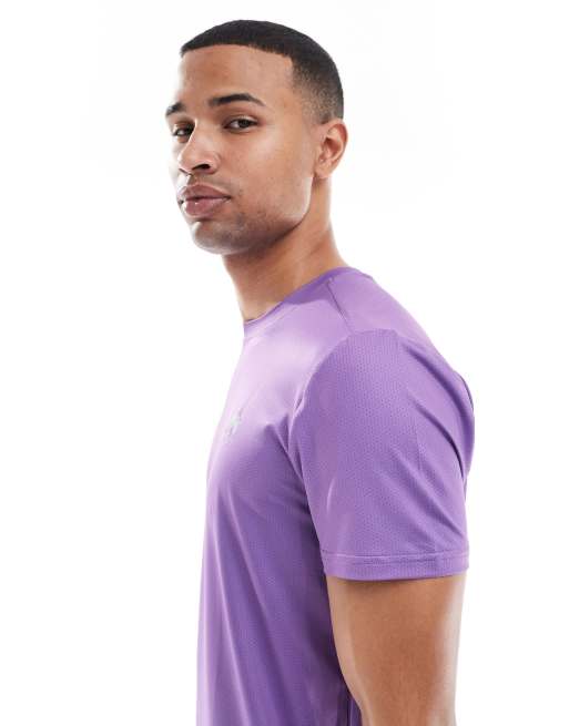 OOSC Elite gym t-shirt in purple