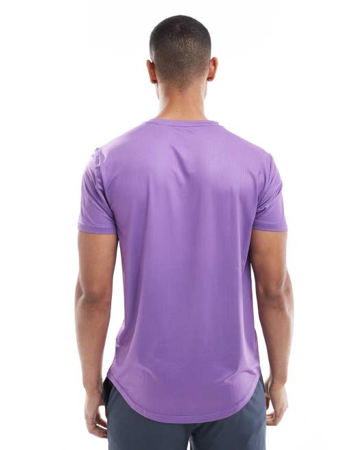 OOSC Elite gym t-shirt in purple