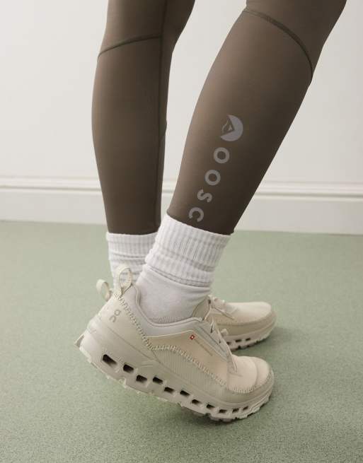 OOSC - Infinite - Legging met hoge taille in kaki, 2 van 5
