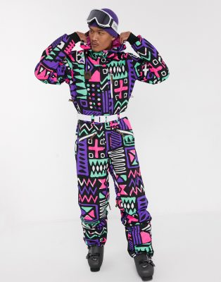 Old School Ski Oosc Jazzy Jeff Snowsuit In Multi