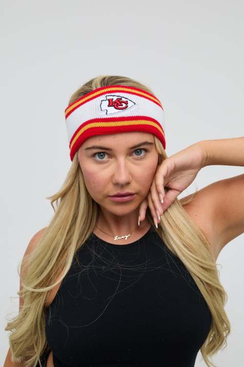 OOSC Kansas city chiefs - oosc x nfl headband in multi - view 1