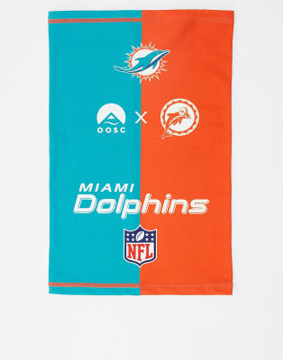 OOSC - Miami Dolphins OOSC NFL - Bunter Ski-Halswärmer-Blau