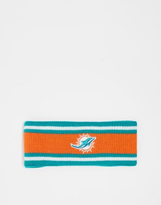 OOSC - Miami Dolphins OOSC NFL - Buntes Ski-Stirnband-Blau