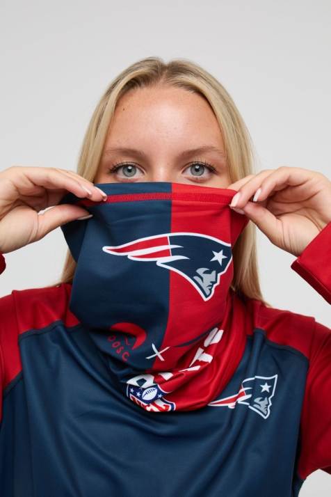 OOSC - New England Patriots - OOSC x NFL - Nekwarmer in multi - view 1