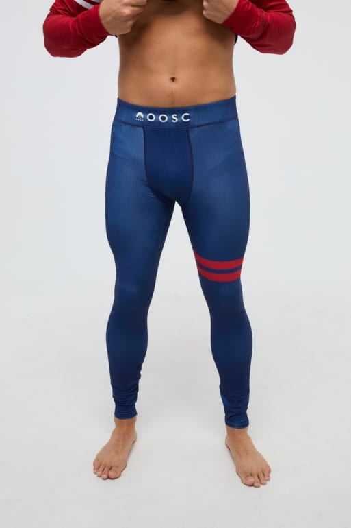 OOSC – New York Giants – OOSC x NFL – Bunte Baselayer-Hose für Herren