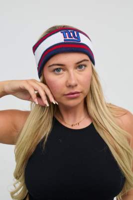 OOSC - New York Giants - OOSC x NFL - Buntes Stirnband-Blau