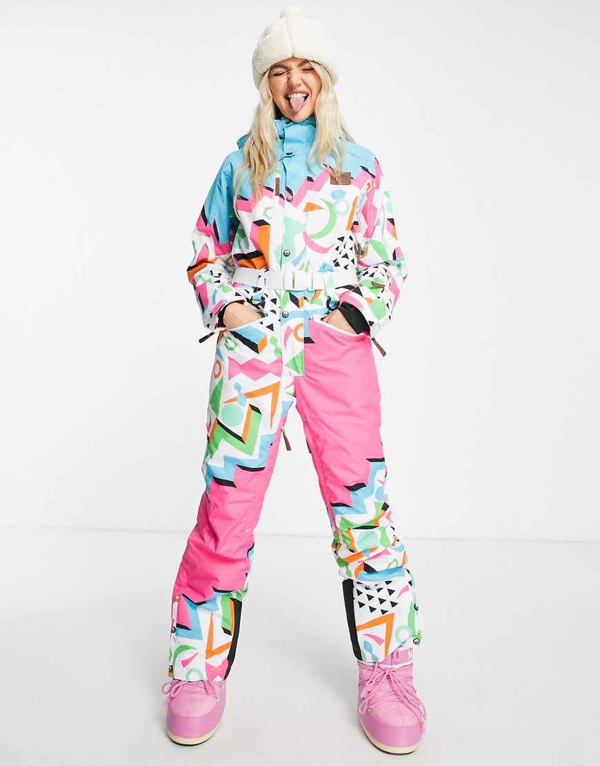 Old School Ski Oosc Nuts Cracker Female Fit Ski Suit In Multi | ModeSens