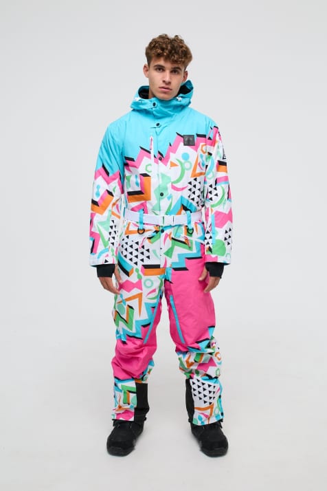 OOSC Nuts cracker ski suit - mens in multi - view 1