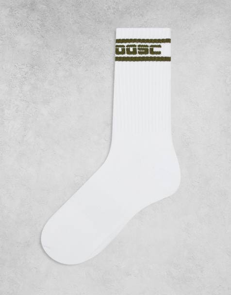 OOSC Oosc crew sock in khaki - view 1