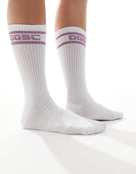 OOSC Oosc crew sock in purple - view 1