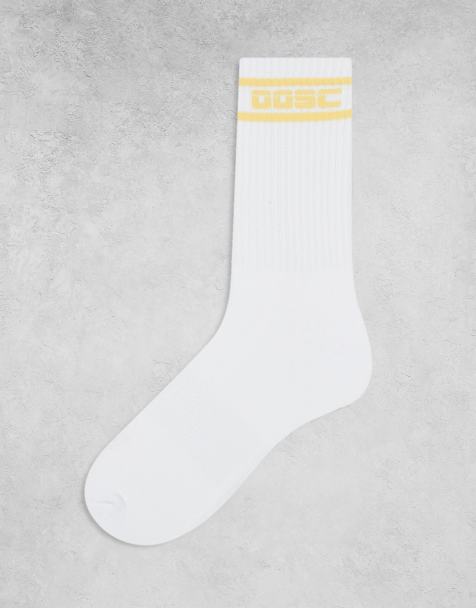 OOSC Oosc crew sock in yellow - view 1