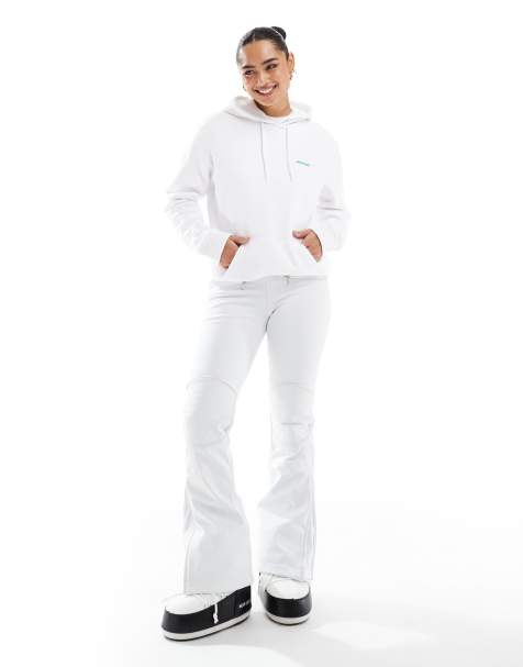 OOSC - Pantaloni chic bianchi da sci - view 1