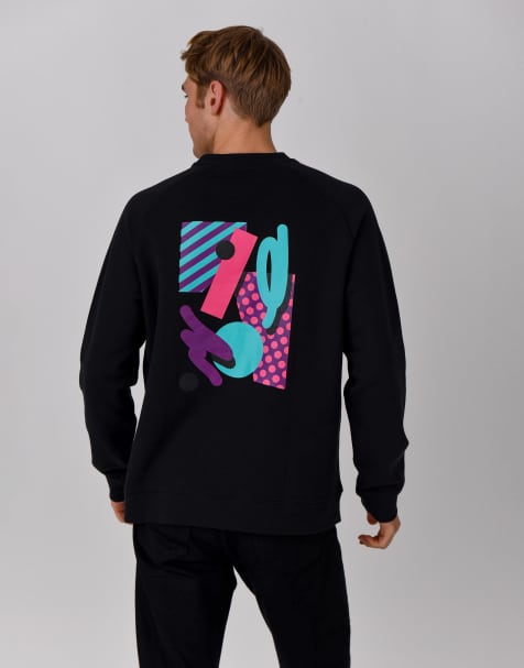 OOSC - Penfold - Sweatshirt in zwart - view 1