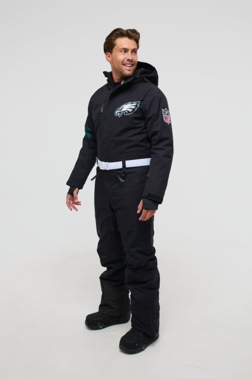 OOSC - Philadelphia Eagles - Tuta da sci da uomo multicolore