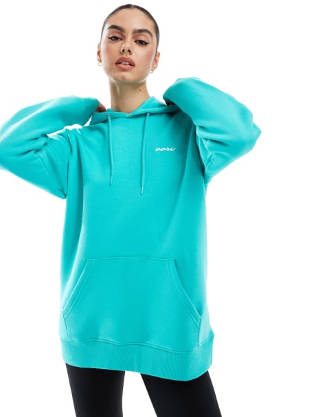 OOSC - Powder Club - Hoodie in aqua - view 1