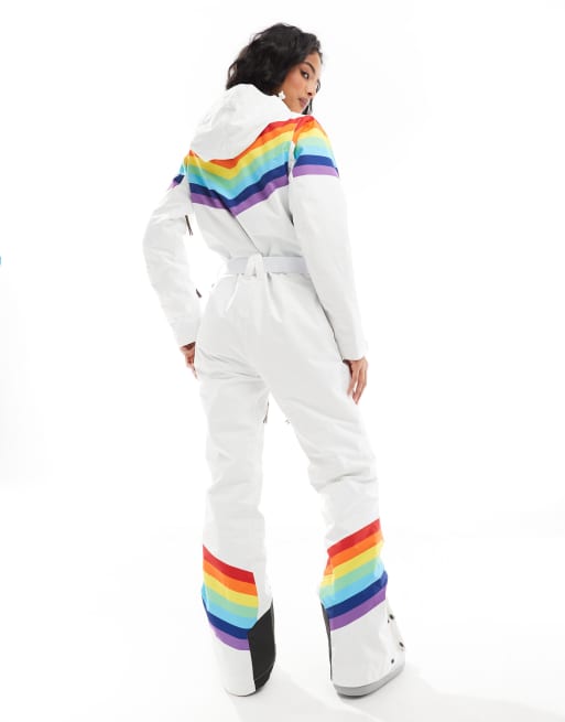 OOSC Rainbow road ski suit women's in multi , 2 of 4