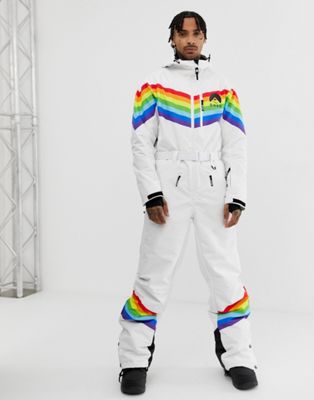 Rainbow Road Ski Suit - Mens/Unisex