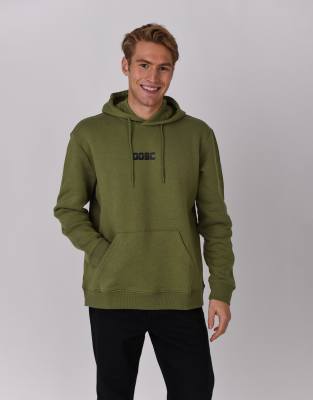 OOSC - Retro - Sweat à capuche - Kaki-Vert