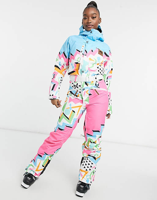 Rainbow Road Women's Ski Suit - OOSC Clothing