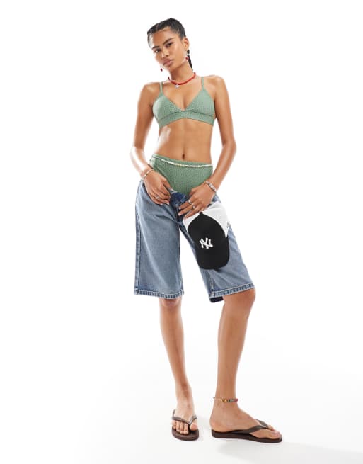 OOSC - Sahara sage - Mix en match - Boost 'em up - Bikinitop in saliegroen