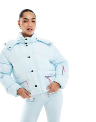 OOSC - Schicke Ski-Pufferjacke in Eisblau