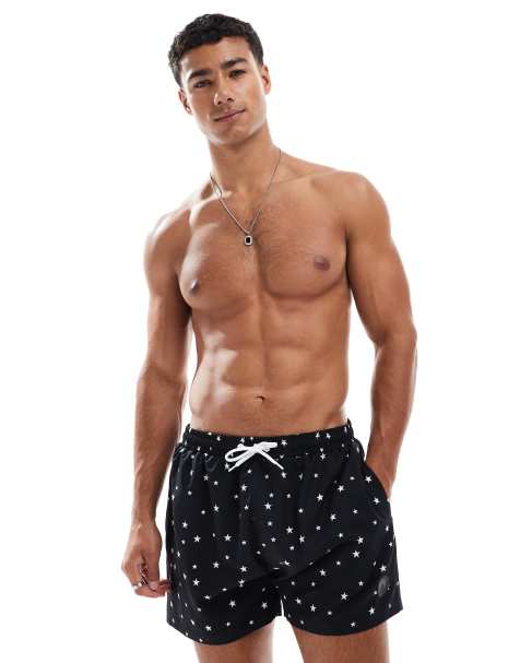 OOSC Shining star men's swim shorts in black - view 1