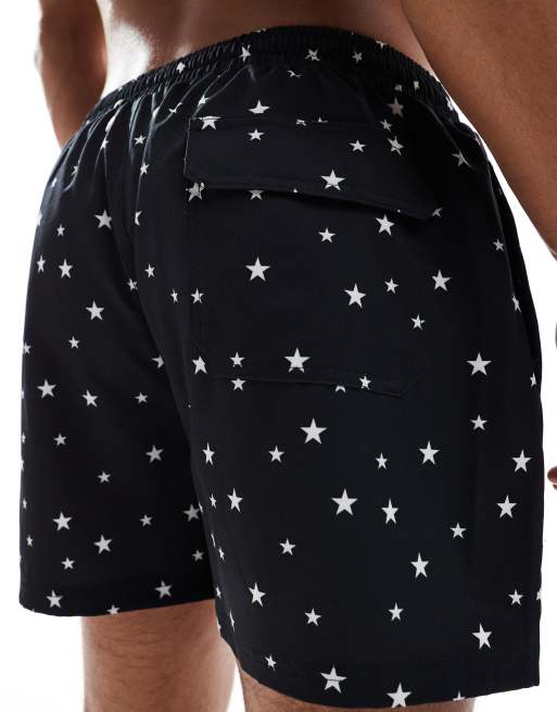 OOSC - Shining star - Zwemshort voor heren in zwart, 2 van 4