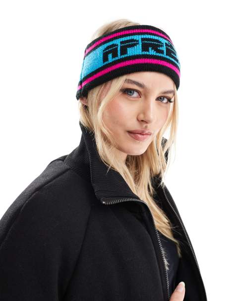 OOSC ski headband pink blue in multi  - view 1