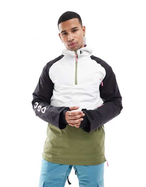 OOSC – Ski-Jacke zum Reinschlüpfen in Khaki - view 1