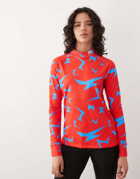 OOSC – Starman – Baselayer-Top in Rot für Damen - view 1