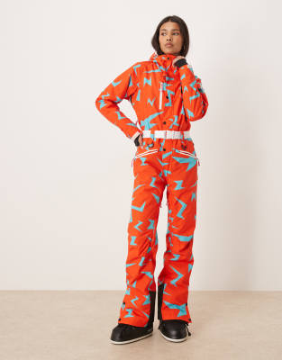 OOSC - Starman - Combinaison de ski pour femme - Rouge