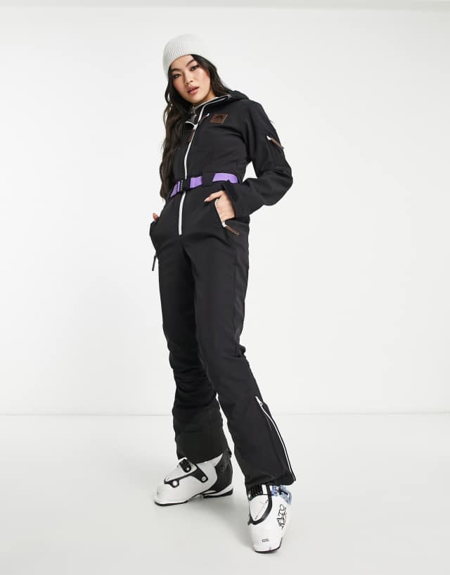 OOSC Tighty ski suit in black