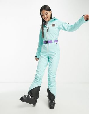 OOSC Tighty ski suit in mint - ASOS Price Checker