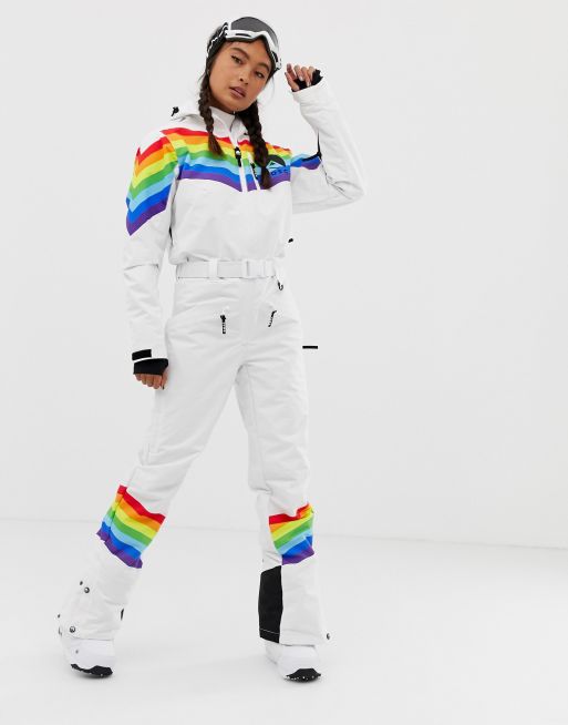 OOSC Women's Rainbow Road ski suit